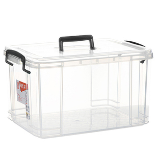 禧天龙6641 6640手提箱大小号透明收纳箱塑料加厚整理盒子储物箱