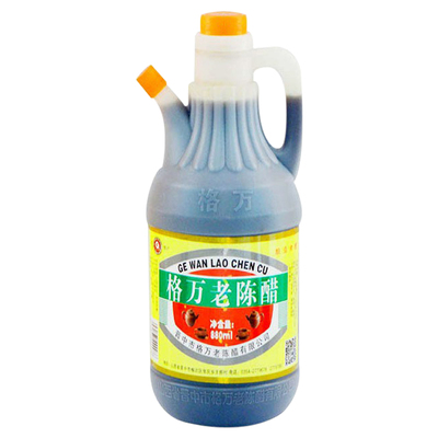 格万 山西老陈醋正宗纯粮酿造食用腌蒜凉拌家用包邮880ml*2壶