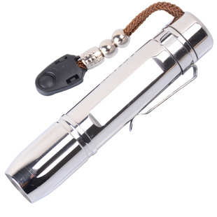 照玉探石专用强光手电筒不锈钢四光源笔夹琥珀文玩翡翠原石鉴定灯