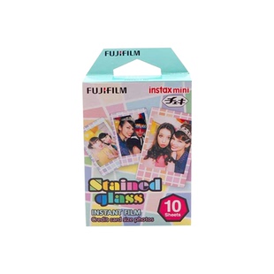 intaxmini12拍立得相纸 100张白边通用玻璃富士拍得立mini9 25