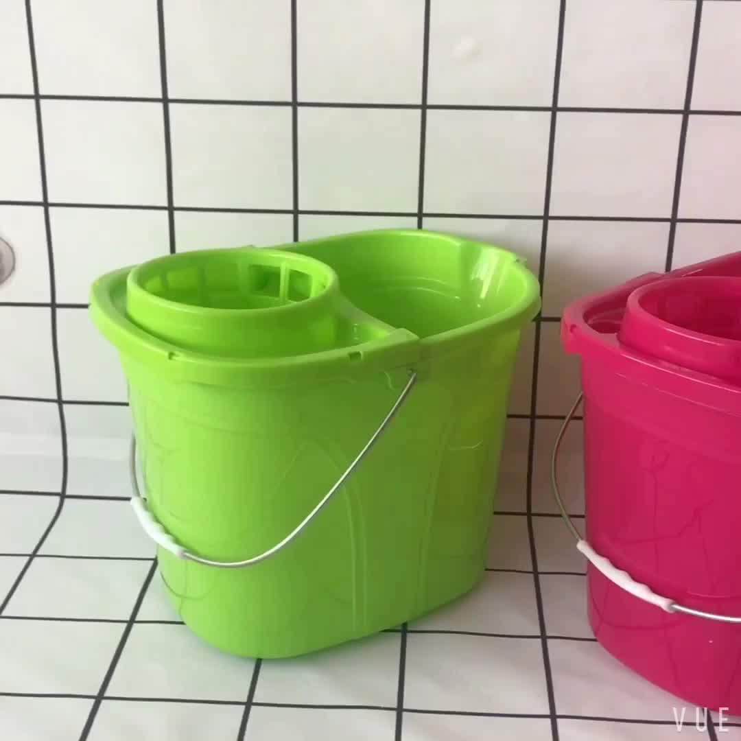 mop bucket plastic wringer wheels