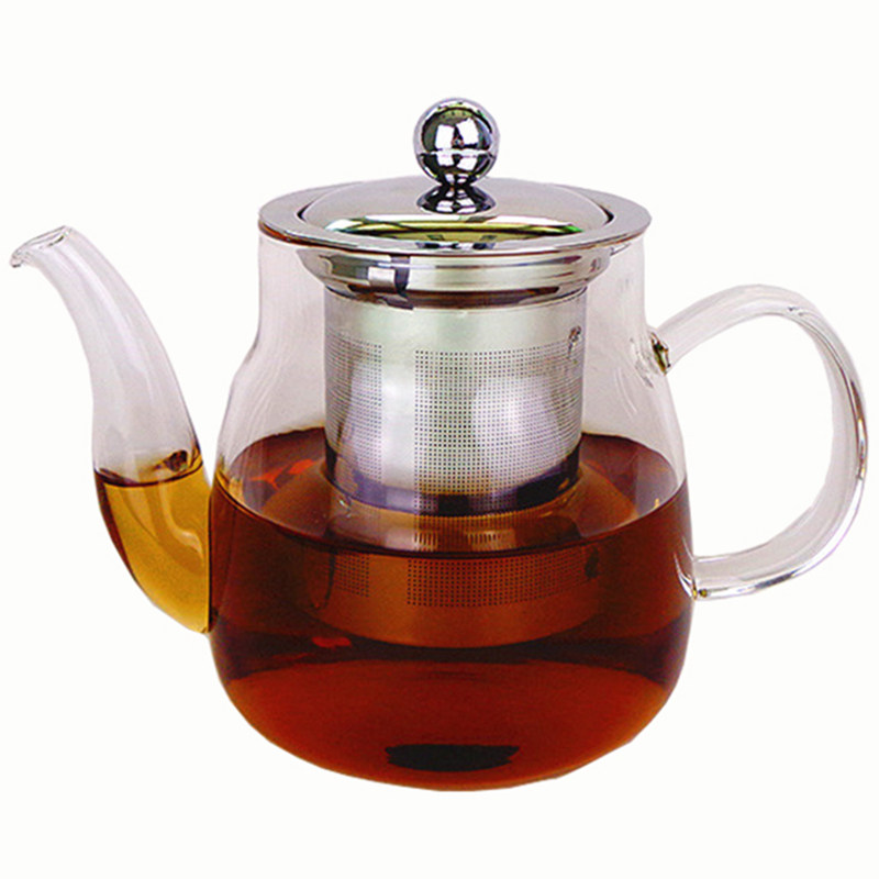 耐热玻璃泡茶壶过滤花茶壶功夫红茶具冲茶器玻璃花草茶壶套装加热