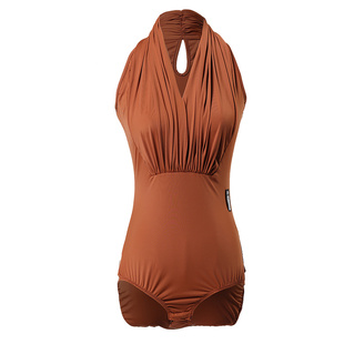 皇朝拉丁舞服装成人新款形体服舞蹈练功服女性感连体上衣跳舞衣服