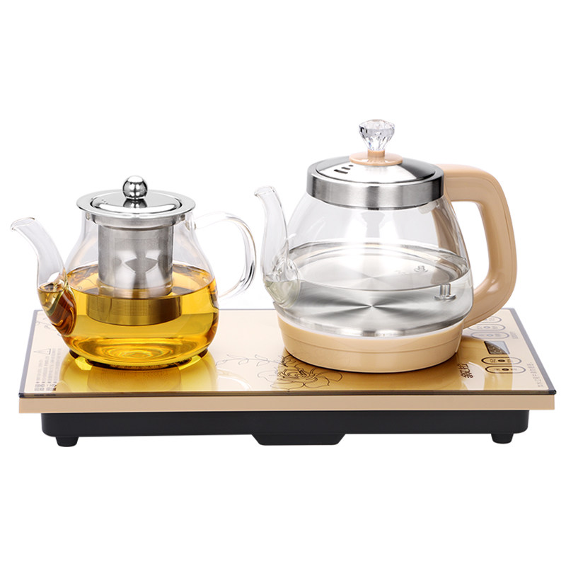 全自动底部上水壶电热烧水壶抽水式茶台套装泡茶具加水电磁炉专用