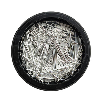 银色铆钉混合装半圆指甲饰品