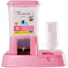 猫咪自动饮水宠物用品猫食盆喂食器1