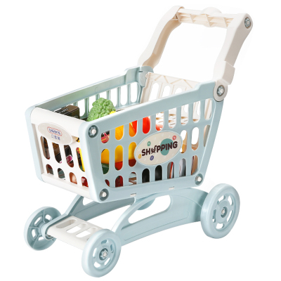 麦乐宝儿童购物车玩具女孩超市小手推车过家家宝宝厨房宝宝手推车