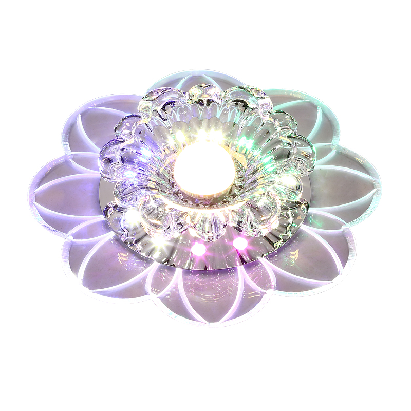 简约现代客厅led水晶入户玄关灯