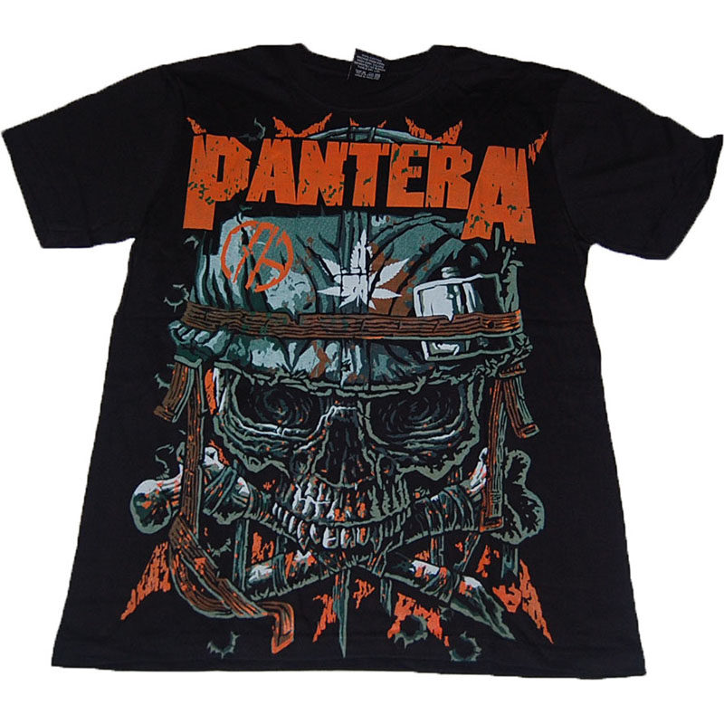 Pantera 潘特拉铁拳摇滚T恤