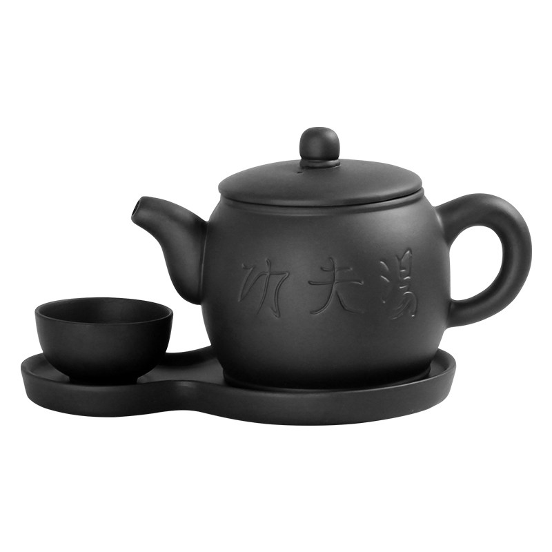 餐厅酒店茶楼功夫汤大号容量宜兴紫砂壶茶壶冲水壶养生餐具保健壶