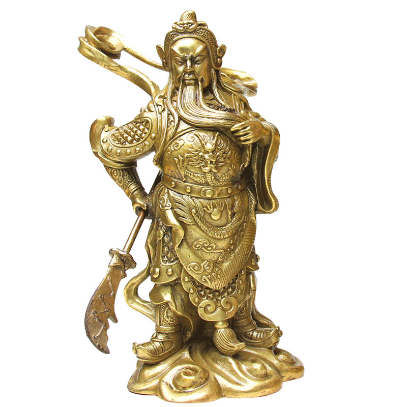 韦陀菩萨伽蓝摆件武财神像