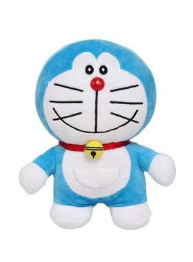 日本机器猫毛绒家居动漫冰箱贴