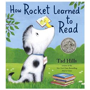 How Rocket Learned to Read洛基是如何学习阅读的 英文儿童启蒙绘本适合3-6岁