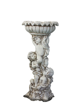 欧式鱼池景观流水喷泉