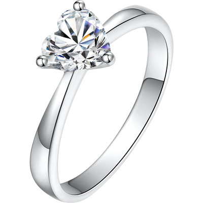 钻石戒指女款戒指带证书