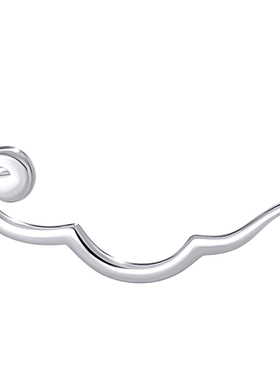 海盗船银饰祥云锁骨链女简约