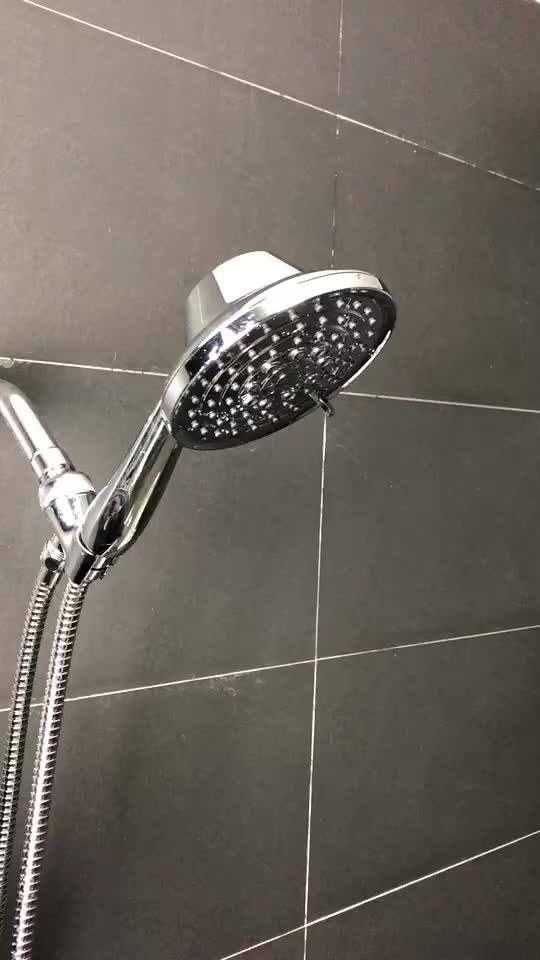 Best 5inch Mist Handheld Shower Head 2.5 Gpm High Pressure Spray Massage High Flow Adjustable