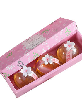 生日送礼铁盒樱花果冻球零食巧克