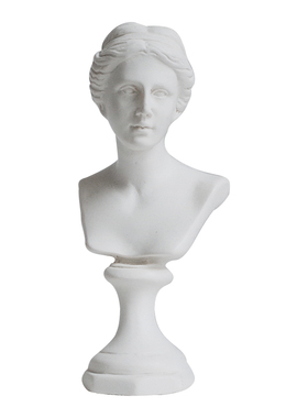 树脂迷你美术人物套装拍照石膏像