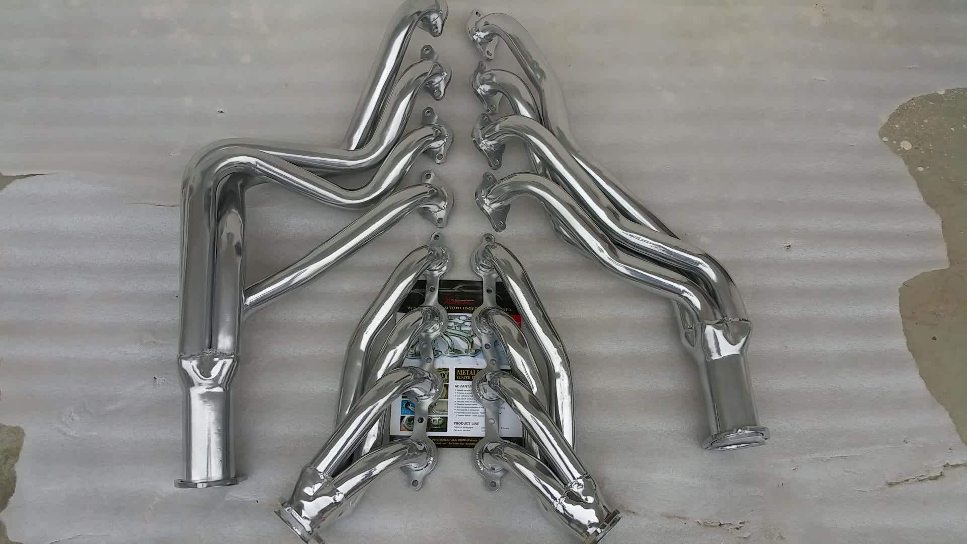 Exhaust Ceramic Coating Headers Manifold Header Pipe Chevy Bbc 454