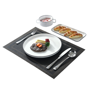 西餐餐具牛排刀叉盘子套装欧式陶瓷家用双人情侣烛光晚餐餐盘全套