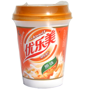 优乐美奶茶红豆椰果奶茶整箱杯装经典奶茶下午茶冲泡热饮(送巾纸)