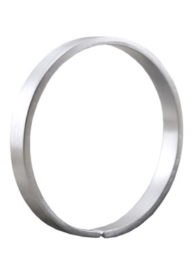 足银时尚风光面手镯可定制