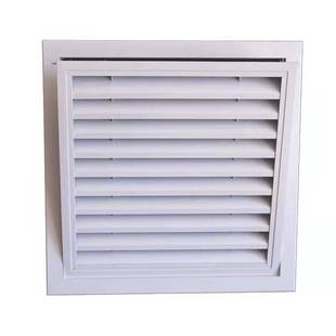 定做铝合金中央空调可开百叶窗回风口门较式进风口百叶可加过滤网