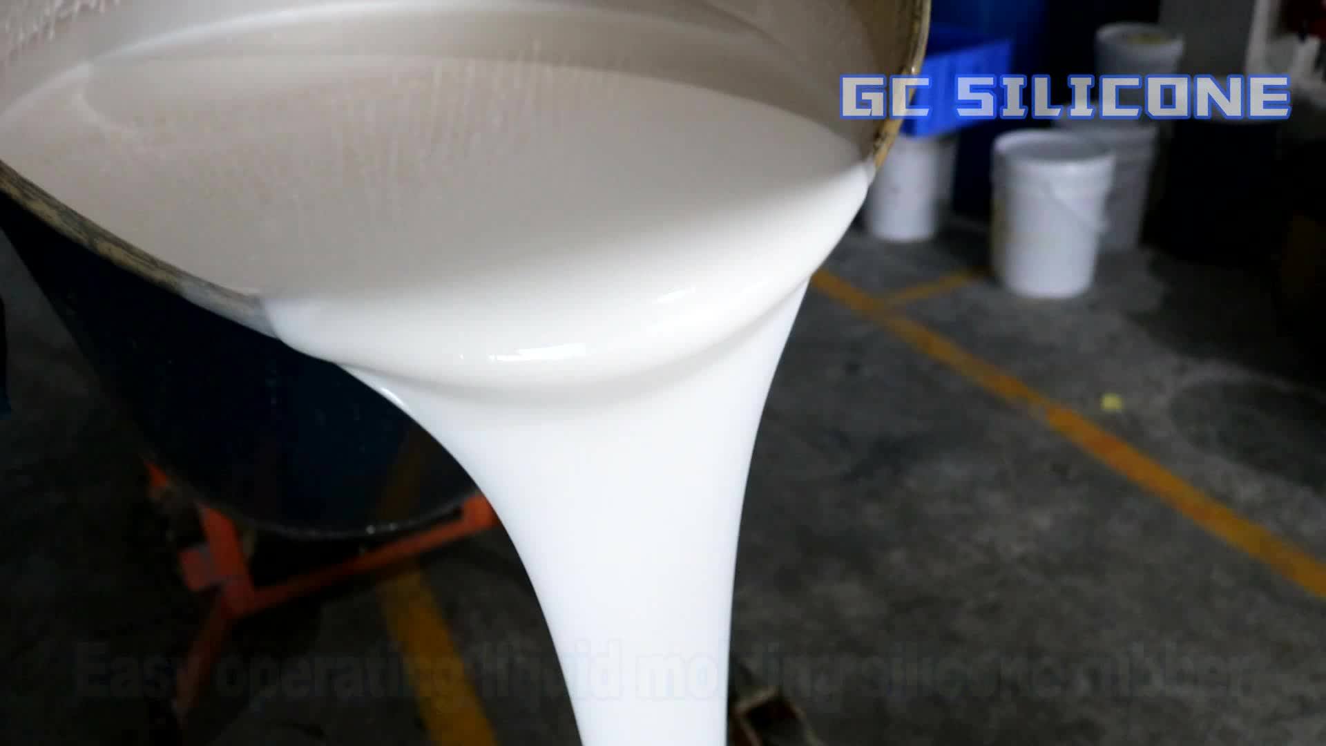 High Strength 2 Part Rtv Silicone Rubber For Gypsum Decorative Grc Mold ...