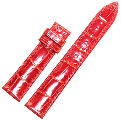 十瑞美洲鳄鱼皮表带男女翻转约会