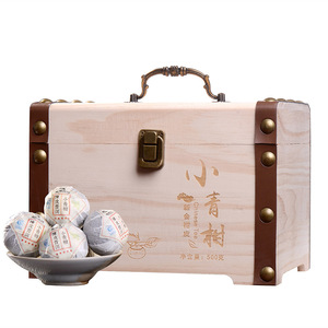 小青柑普洱茶熟茶/特级 新会小青柑 云南陈皮普洱茶礼盒装500g