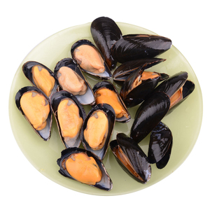 淡菜 鲜活大青口贝新鲜海虹贻贝 贝壳贝类海鲜海红 东海壳菜