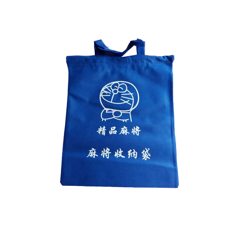 精品麻将收纳袋蓝色哆啦A梦无纺