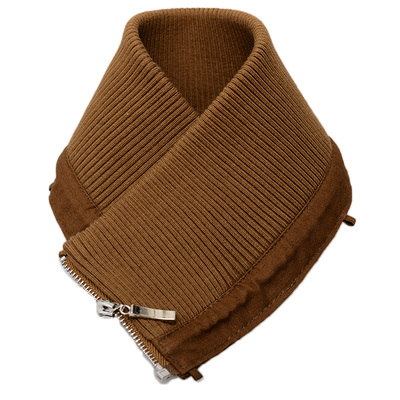 羽绒服防脏护布袄棉衣拆卸假领子