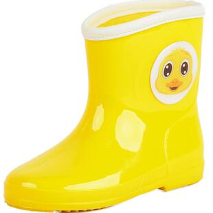 儿童雨鞋秋冬男童女童防滑水鞋宝宝雨靴水靴中大小童小孩防水胶靴