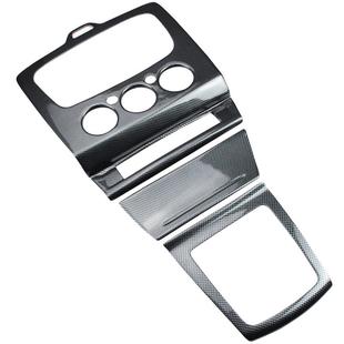 09-15经典福克斯中控碳纤改装空调排挡水杯后视镜扶手音响面板贴