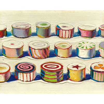 糖果波普风酒吧咖啡馆甜品装饰画