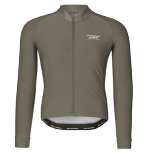 高品质PNS竞技型抓绒长袖上衣背带长裤公路自行车骑行服男女速干