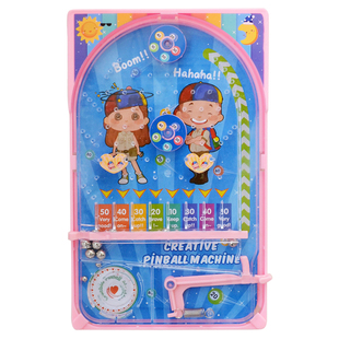 弹珠机儿童桌面益智弹珠台玩具训练专注力亲子互动弹射小游戏机