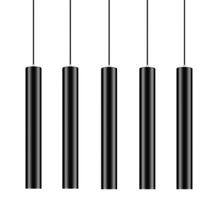 明装射灯led长筒灯圆柱5w7w掉线筒灯免开孔吸顶装细长圆桶铝材耐