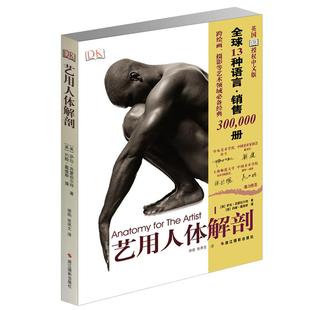 【旗舰正版 包邮】DK艺用人体解剖 人体结构绘画教学造型模型素材图集美术艺考教程完全指南实用教材书理解人体形态结构运动学解刨