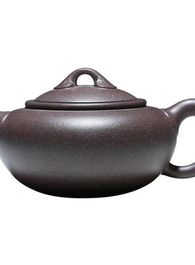 茗阳宜兴原矿全手底槽紫砂茶壶