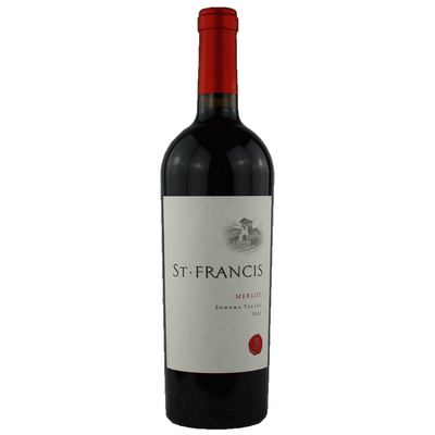美国圣弗朗西丝酒园梅洛红葡萄酒 St. Francis Merlot