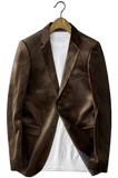 【长期有货】青年金丝绒单件上衣小西服便服662P165控价288，男装西服，电商D225