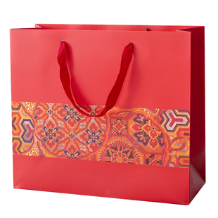 中国风ins简约小清新礼品袋新年节日生日伴手礼包装袋手提纸袋子