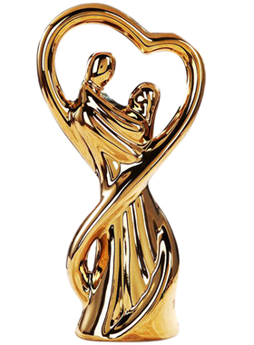 陶瓷家居饰品婚庆情侣创意摆件