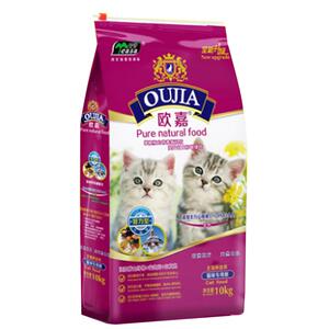 欧嘉猫粮10kg成猫幼猫招财牛肉味