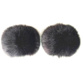 仿皮草狐狸袖口毛毛羽绒服大假手袖套手圈保暖护手腕通用女士秋冬