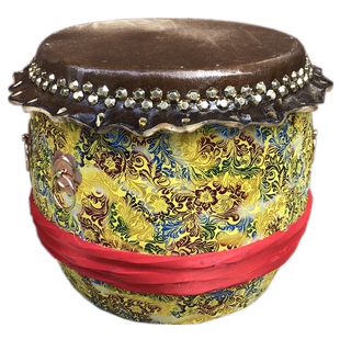 佛山狮鼓儿童牛皮鼓舞狮鼓幼儿园小孩醒狮小鼓少年练习锣鼓乐器鼓