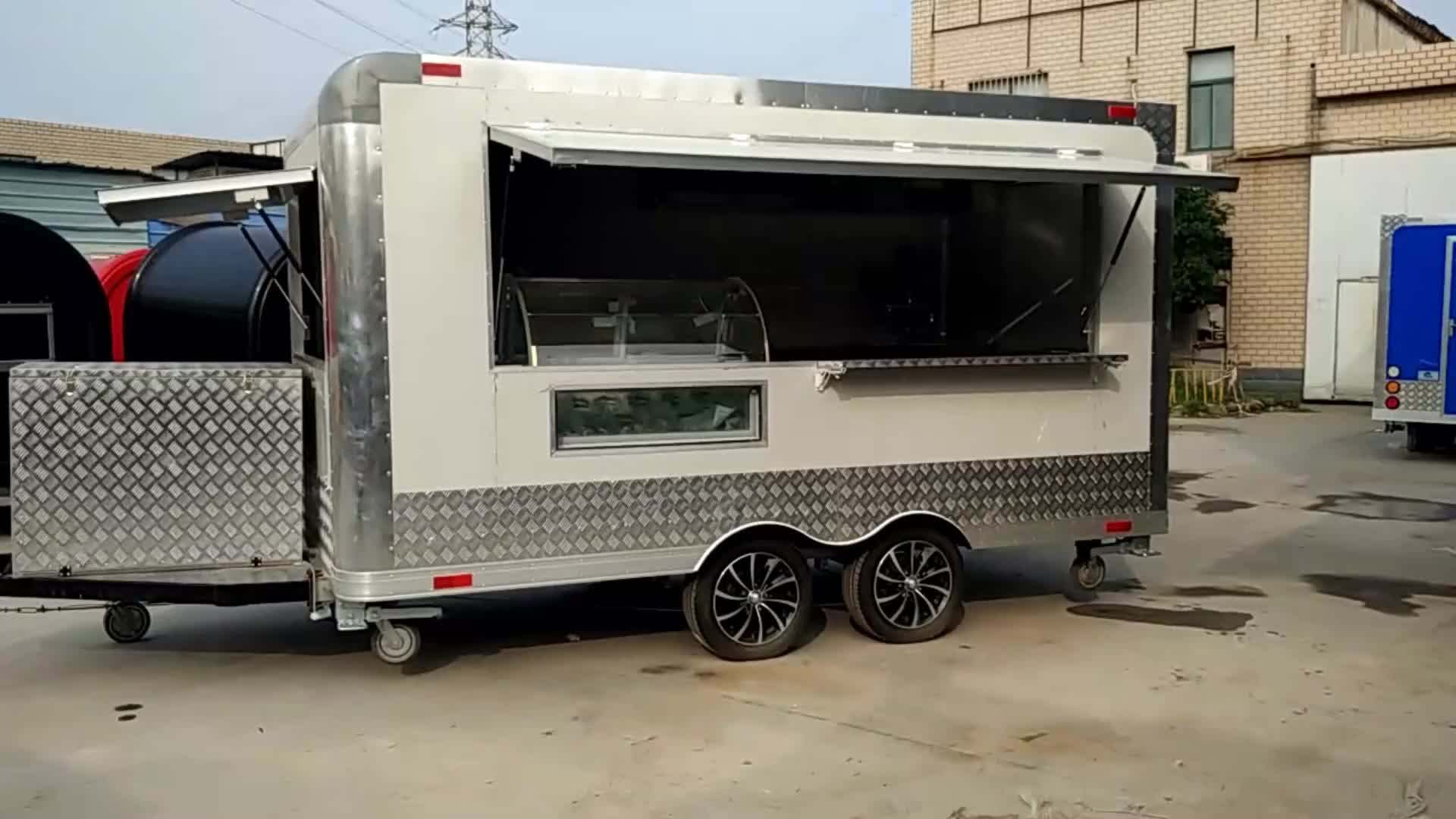 Cpd480210260 Best Selling Food Kiosk Mobile Beverage Food Trailer